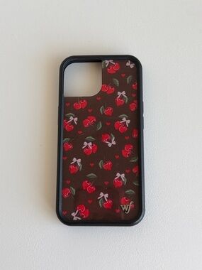 Wildflower Chocolate Cherry Phone case IPhone 15 pro